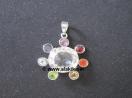 Chakra Diamond Pendant